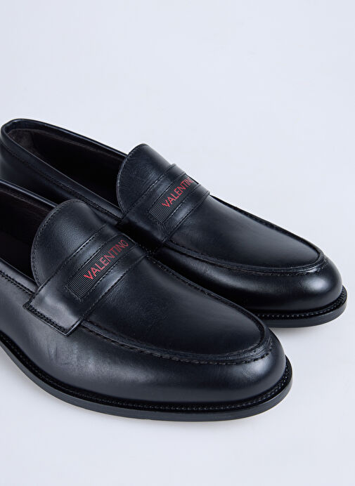 Valentino Siyah Erkek Deri Klasik Ayakkabı 92V41404VIT550-CLSC - Görsel 6