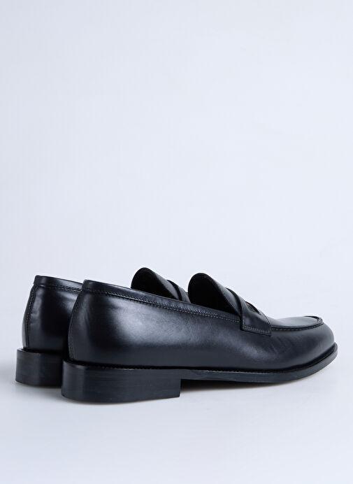 Valentino Siyah Erkek Deri Klasik Ayakkabı 92V41404VIT550-CLSC - Görsel 4