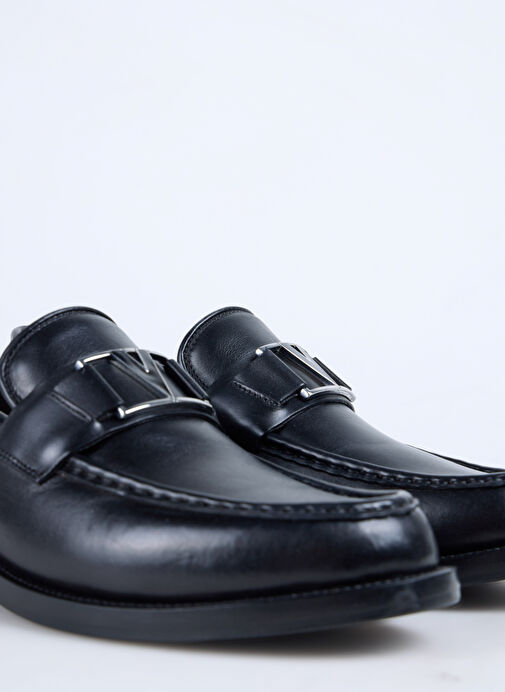 Valentino Valentino Siyah Erkek Deri Klasik Ayakkabı 92V13503VIT550-CLSC | Boyner Siyah - 6. görsel