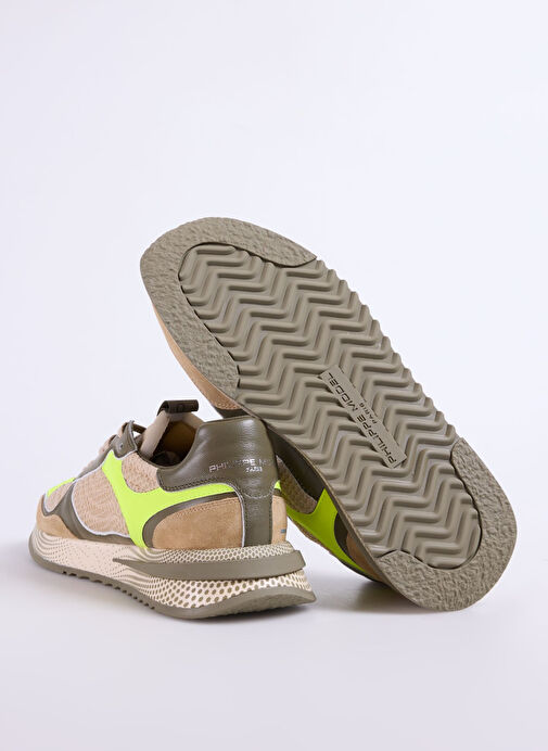Philippe Model Bej Erkek Sneaker OLYMPIQUE LOW MAN - Görsel 5