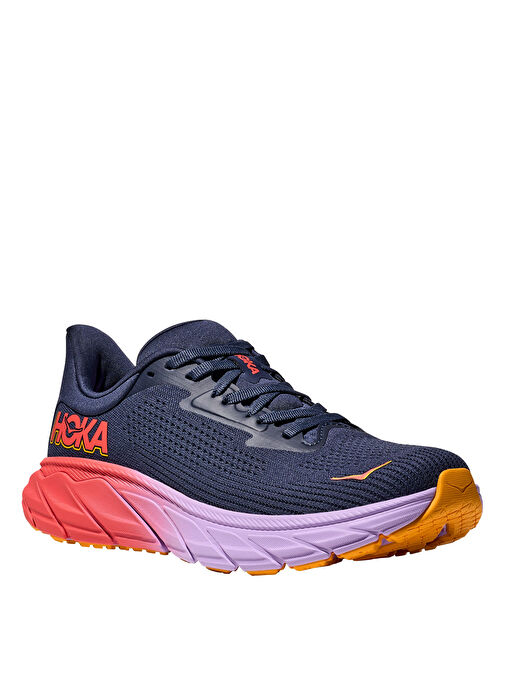 Hoka 1147851-NKV ARAHI 7 Lacivert Kadın Koşu Ayakkabısı - Görsel 4