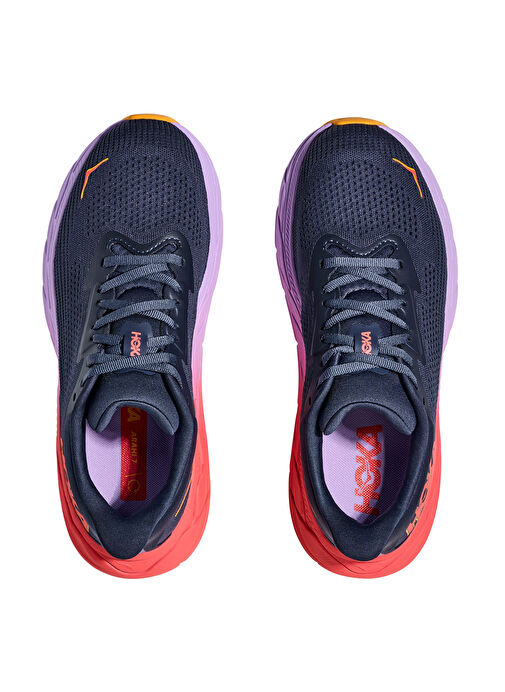 Hoka 1147851-NKV ARAHI 7 Lacivert Kadın Koşu Ayakkabısı - Görsel 6
