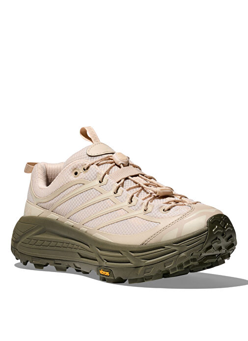 Hoka 1141572-OLY MAFATE THREE2 Bej Kadın Koşu Ayakkabısı - Görsel 4