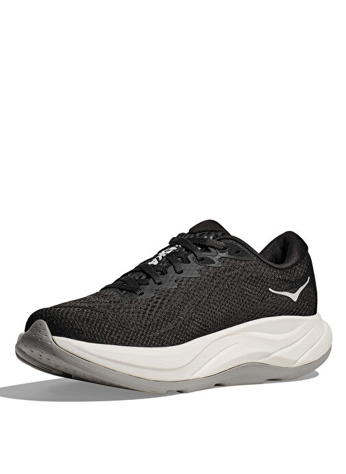 Hoka 1155130-BWHT RINCON 4 Siyah Erkek Koşu Ayakkabısı - Görsel 4