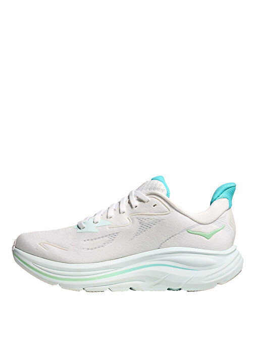 HOKA 1162031Clifton 10 Beyaz Kadın Koşu Ayakkabısı - Görsel 3