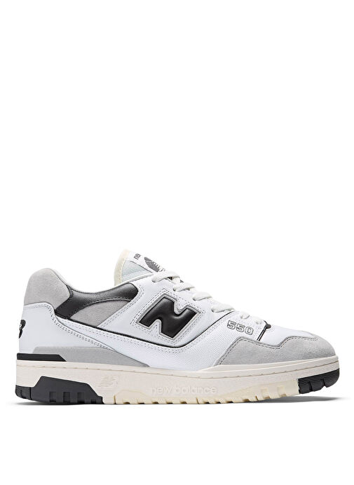 New Balance Beyaz Siyah New Balance 550 BB550GWB-NB Deri