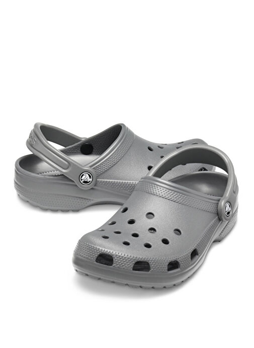 Crocs Gri Erkek Plaj Terliği Classic - Görsel 4