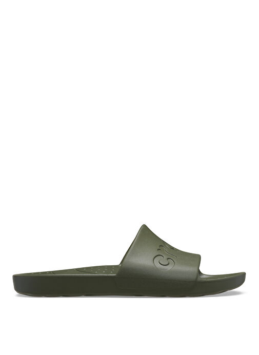 Crocs Haki Erkek Plaj Terliği Crocs Slide - Görsel 2