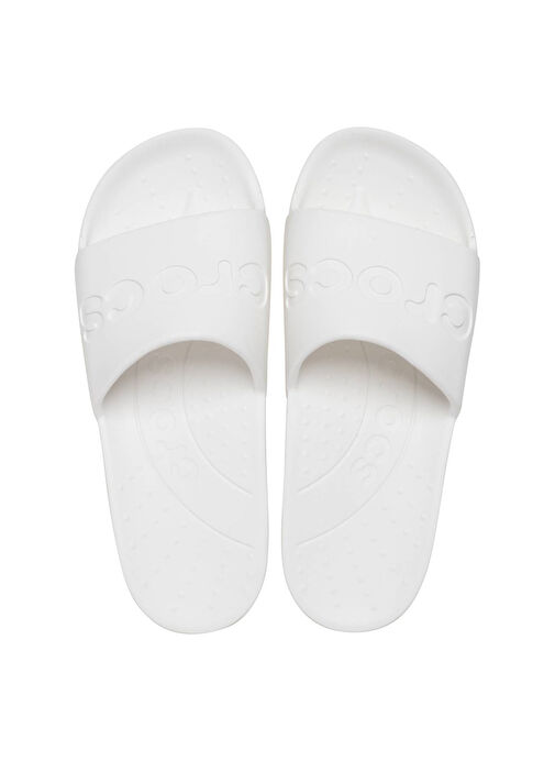 Crocs Beyaz Erkek Plaj Terliği Crocs Slide - Görsel 5