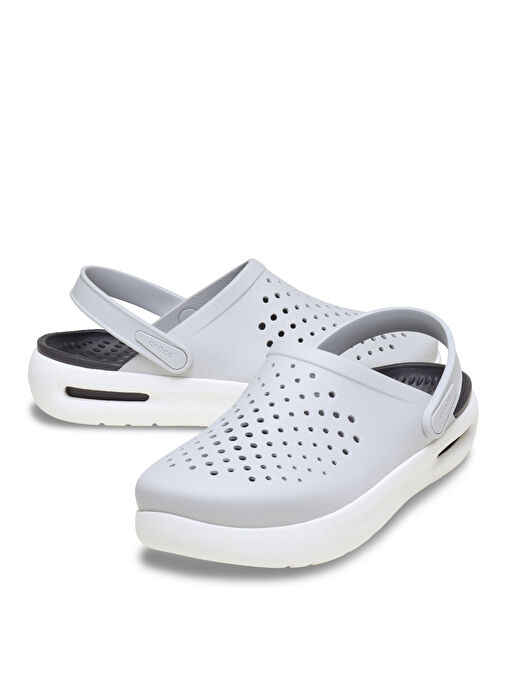 Crocs Gri Erkek Plaj Terliği InMotion Clog - Görsel 6