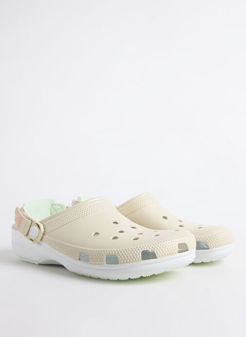 Crocs Bej Erkek Plaj Terliği Classic Turbo Clog - Görsel 3