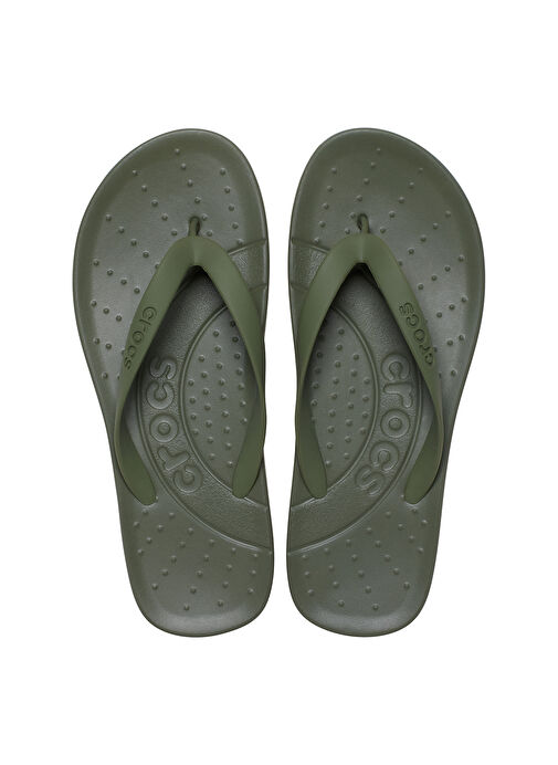Crocs Haki Erkek Plaj Terliği Crocs Flip - Görsel 5
