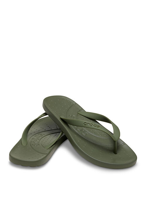 Crocs Haki Erkek Plaj Terliği Crocs Flip - Görsel 6