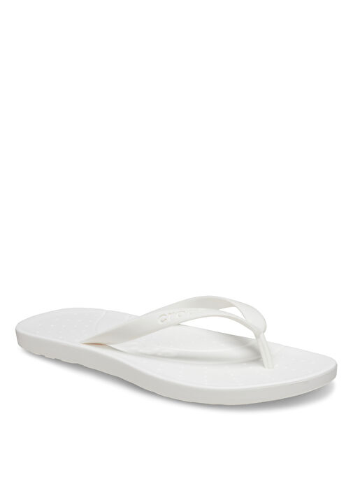 Crocs Beyaz Erkek Plaj Terliği Crocs Flip - Görsel 4