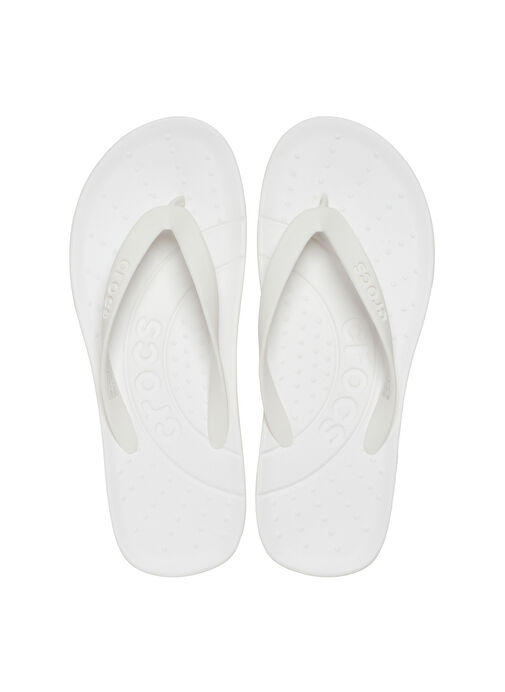 Crocs Beyaz Erkek Plaj Terliği Crocs Flip - Görsel 5