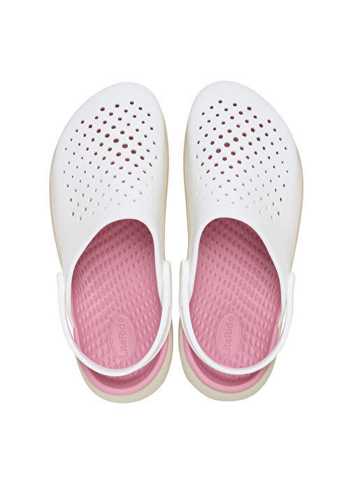 Crocs Beyaz Erkek Plaj Terliği InMotion Clog - Görsel 5
