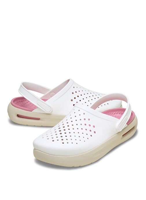 Crocs Beyaz Erkek Plaj Terliği InMotion Clog - Görsel 6