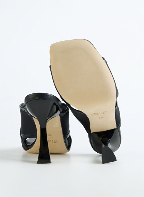 Valentino Siyah Kadın Topuklu Sandalet 91D2541STN - Görsel 5