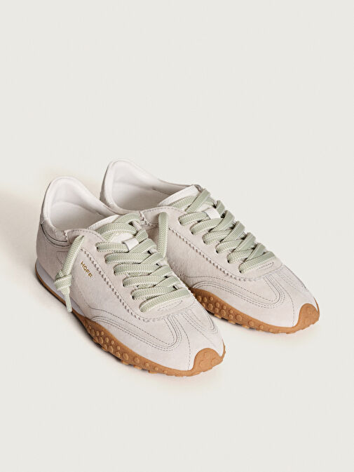 Hoff Gri Kadın Deri Sneaker 12510011 - Görsel 3