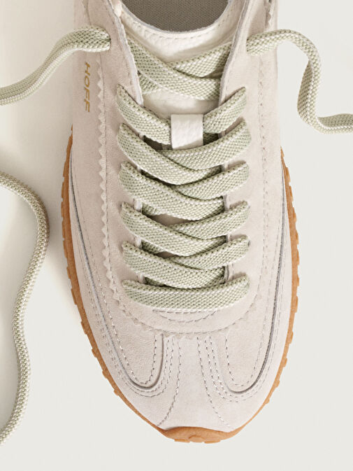 Hoff Gri Kadın Deri Sneaker 12510011 - Görsel 6