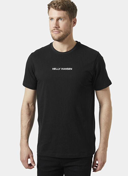 Helly Hansen Hha.54598_Helly Hansen Core T-Shirt Siyah Normal Erkek T ...