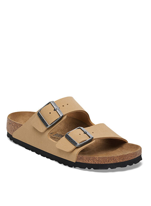 Birkenstock Bej Kadın Nubuk Terlik ARIZONA BF NU - Görsel 3