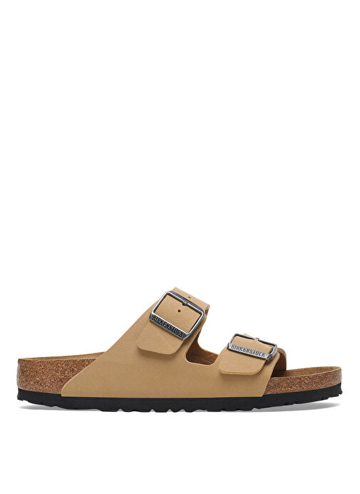 Birkenstock Bej Kadın Nubuk Terlik ARIZONA BF NU - Görsel 2