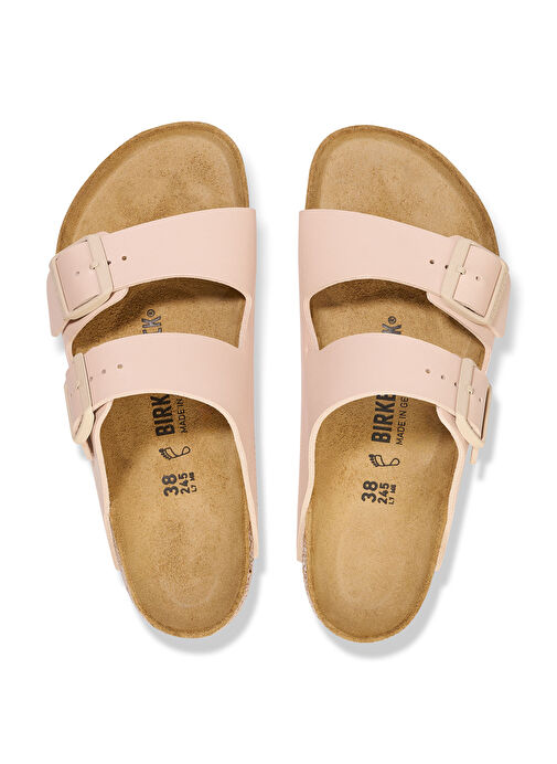 Birkenstock Pembe Kadın Deri Terlik ARIZONA BF - Görsel 4