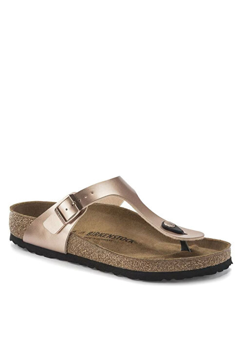 Birkenstock Metalik Kadın Deri Terlik GIZEH BF METALLIC - Görsel 2