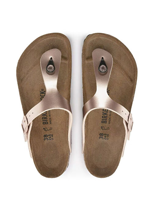 Birkenstock Metalik Kadın Deri Terlik GIZEH BF METALLIC - Görsel 4