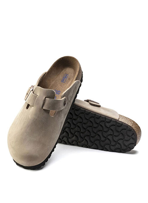 Birkenstock Birkenstock Belirsiz Kahverengi Kadın Deri Terlik BOSTON SFB LEOI NU Sandalet & Terlik | Boyner Belirsiz - 3. görsel