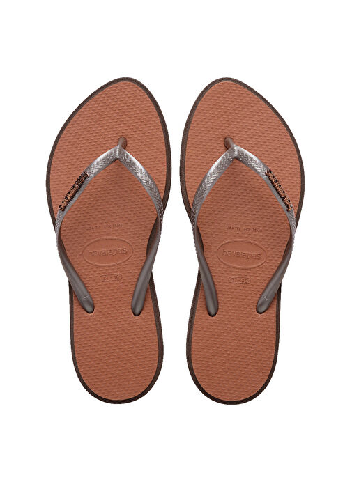 Havaianas Kahverengi Kadın Plaj Terliği 4149584 - Görsel 2