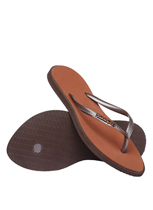 Havaianas Kahverengi Kadın Plaj Terliği 4149584 - Görsel 5