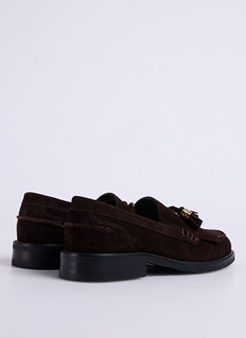 George Hogg George Hogg Süet Kahverengi Kadın Loafer 93339