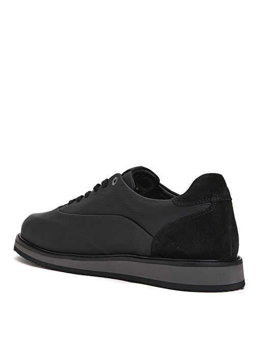 George Hogg Siyah Erkek Deri Günlük Ayakkabı 280-23-4SS - Görsel 5