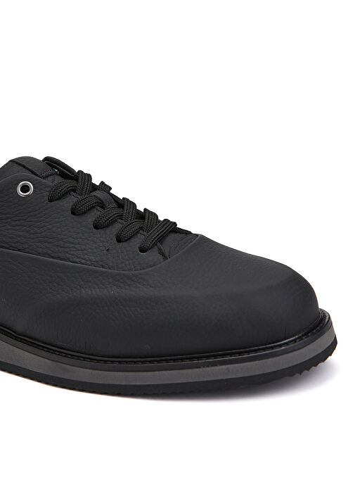 George Hogg Siyah Erkek Deri Günlük Ayakkabı 280-23-4SS - Görsel 7