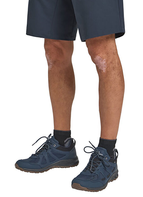 JACK WOLFSKIN Lacivert Woodland 2 Texapore Low Erkek Outdoor Ayakkabı 4051271_1010 - Görsel 2