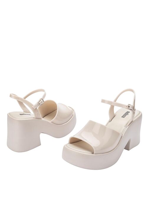 Melissa Beyaz Kadın Topuklu Sandalet 35929BG595 - Görsel 5