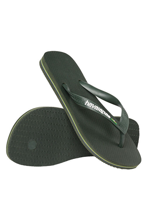 Havaianas Haki Erkek Terlik BRASIL LOGO - Görsel 5