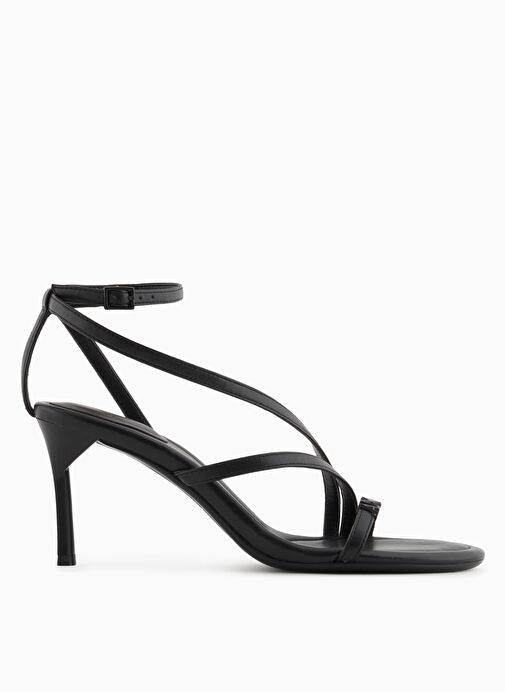 Armani Exchange Siyah Kadın Topuklu Ayakkabı XDP058 - Görsel 2