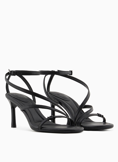 Armani Exchange Siyah Kadın Topuklu Ayakkabı XDP058 - Görsel 3