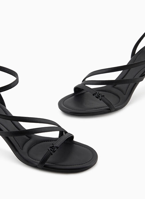 Armani Exchange Siyah Kadın Topuklu Ayakkabı XDP058 - Görsel 5