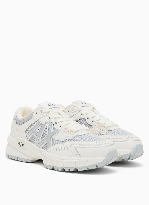 Armani Exchange Beyaz Kadın Sneaker XDX195 - Görsel 3