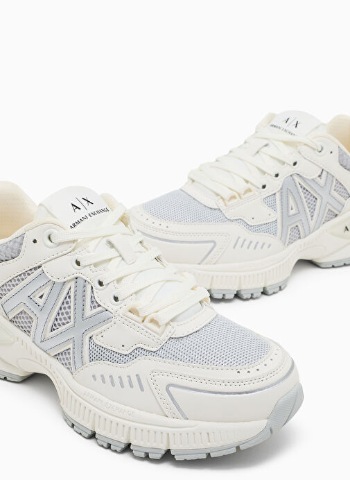 Armani Exchange Beyaz Kadın Sneaker XDX195 - Görsel 5