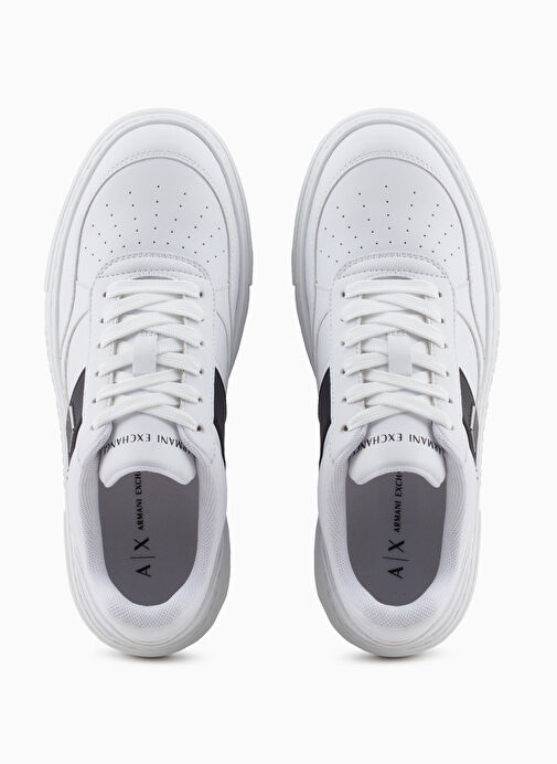 Armani Exchange Beyaz Kadın Sneaker XDX176 - Görsel 4