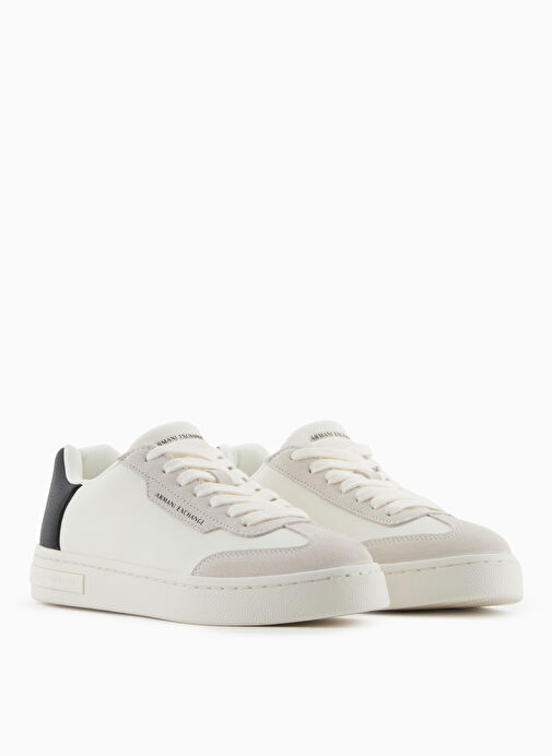 Armani Exchange Beyaz Kadın Sneaker XDX181 - Görsel 3