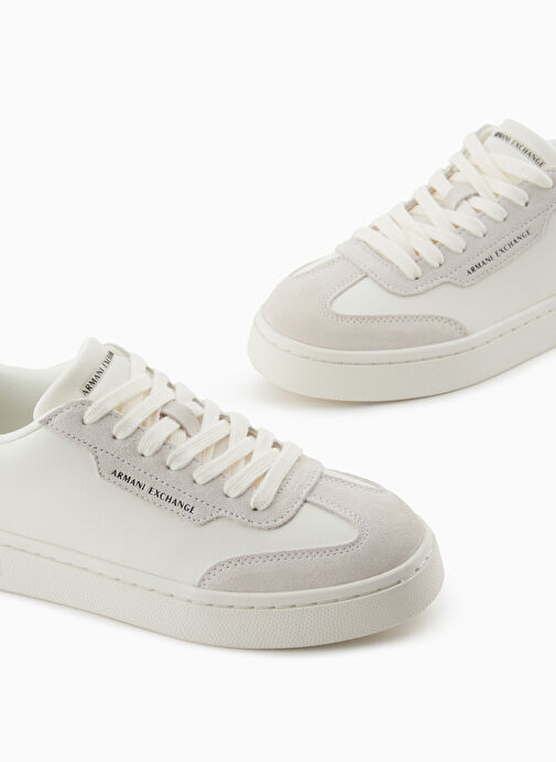 Armani Exchange Beyaz Kadın Sneaker XDX181 - Görsel 5