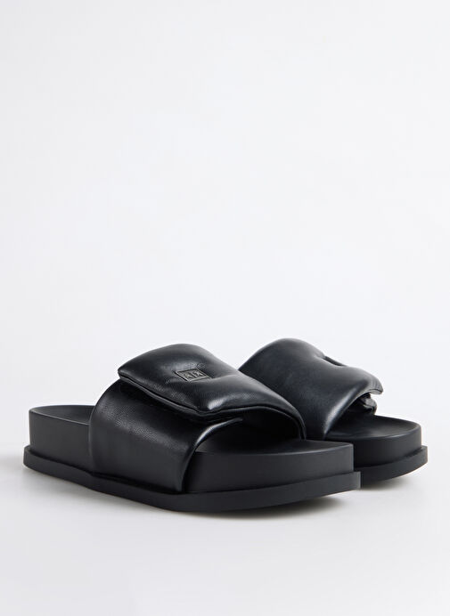 Armani Exchange Siyah Kadın Terlik XDP061 - Görsel 3