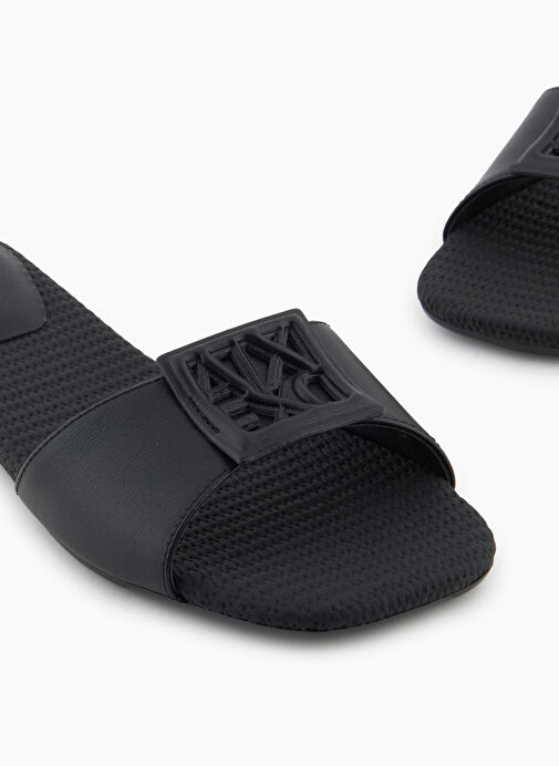 Armani Exchange Siyah Kadın Terlik XDP055 - Görsel 5