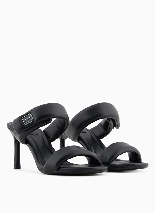 Armani Exchange Siyah Kadın Topuklu Ayakkabı XDP060 - Görsel 3